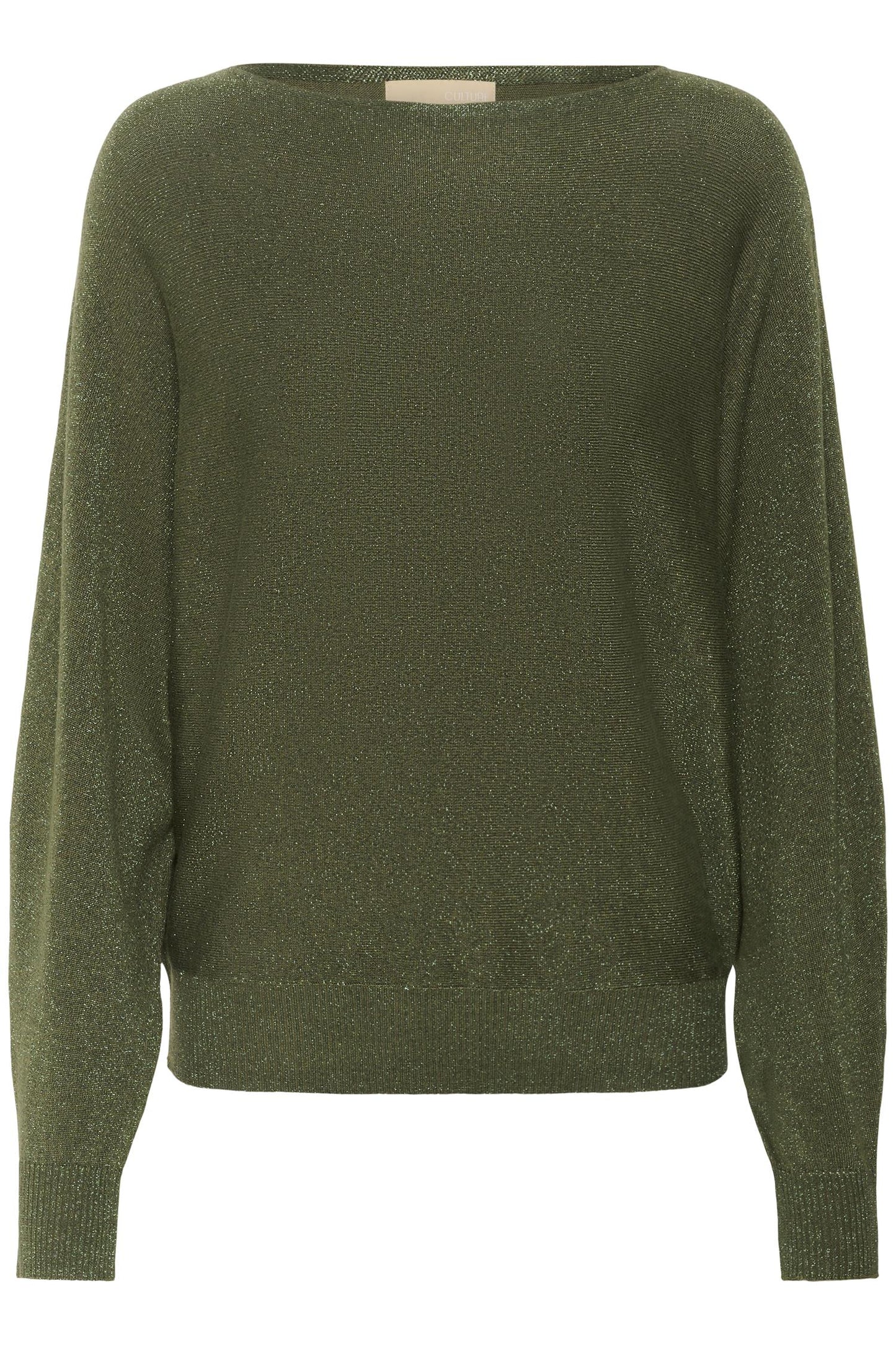 Culture Fay Batwing Jumper Olive Night