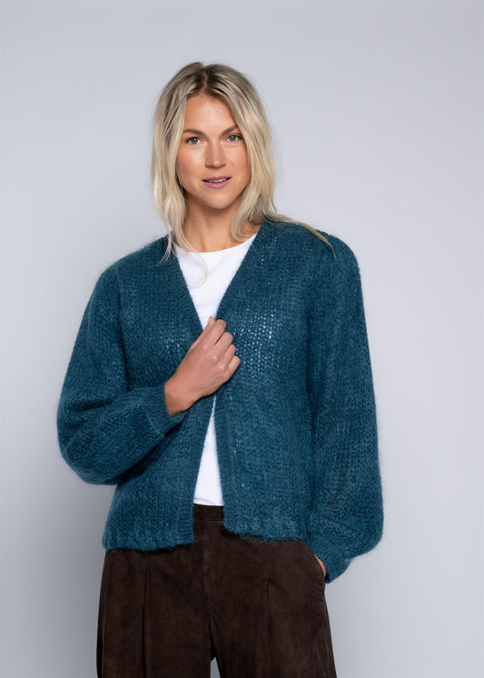 Close to my Heart Aliza Cardigan Stone Blue