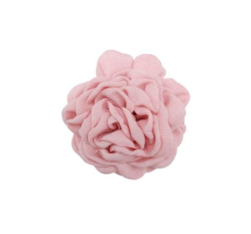 Black Colour Villa Mega Flower Brooch Rose