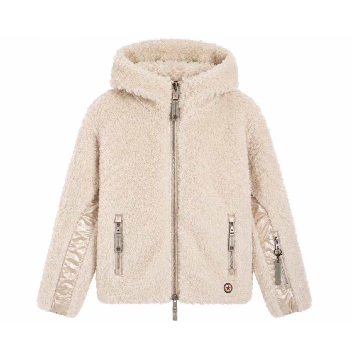 C.A.Y.A Ginny Shaggy Short White