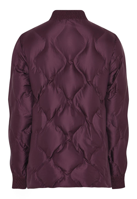 Cero & Etage Heated Pattern Jacket Wine