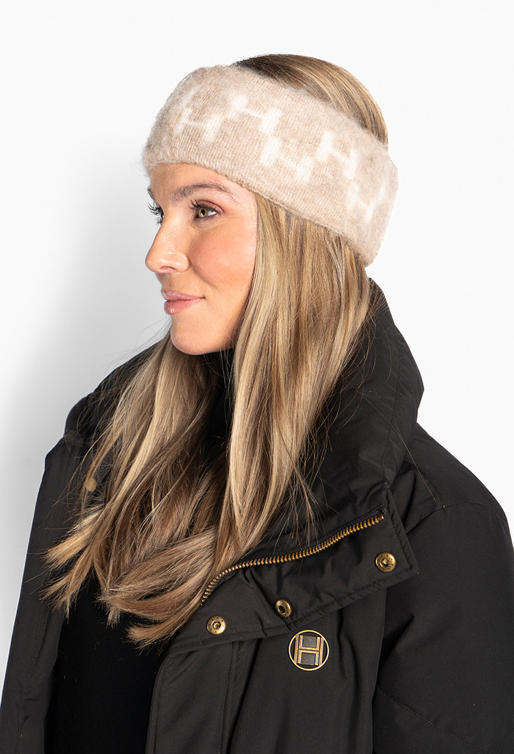 HÉST Gera Headband Light Brown Mel