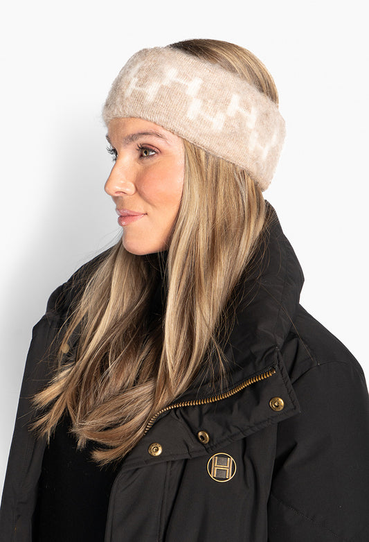 HÉST Gera Headband Light Brown Mel