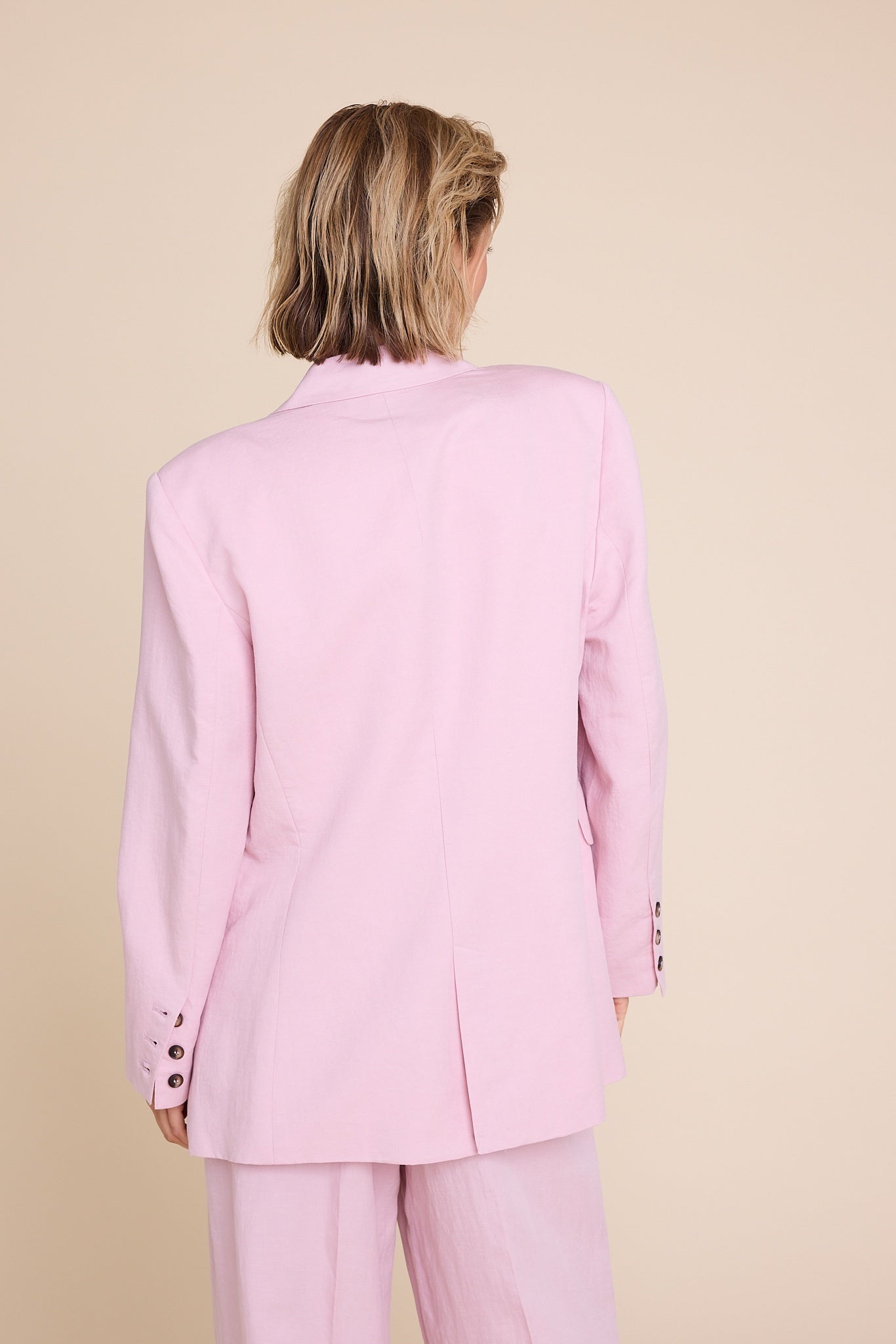 Line of Oslo The Kid Linen Pink