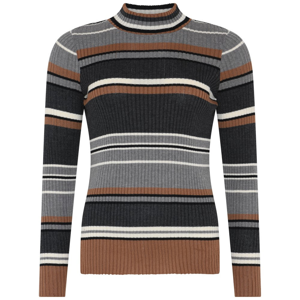 Skovhuus Genser m/ Turtleneck Toffee Brown