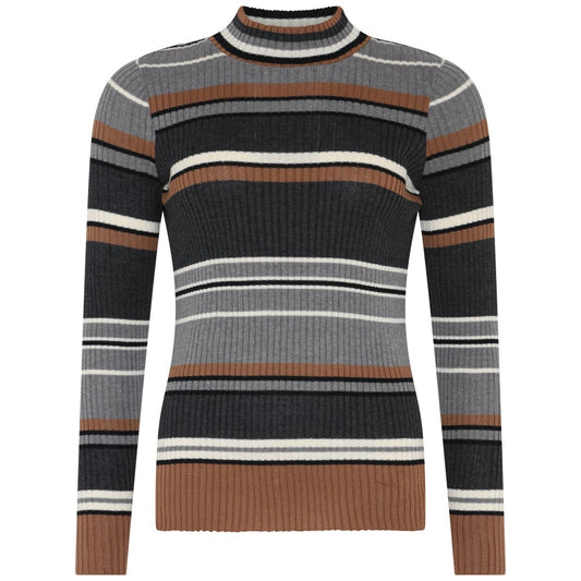 Skovhuus Genser m/ Turtleneck Toffee Brown