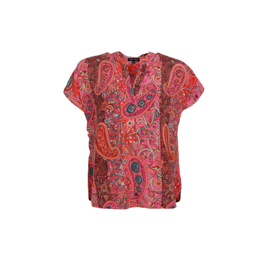 Black Colour Luna Andrea SS Top Scarlett Berry