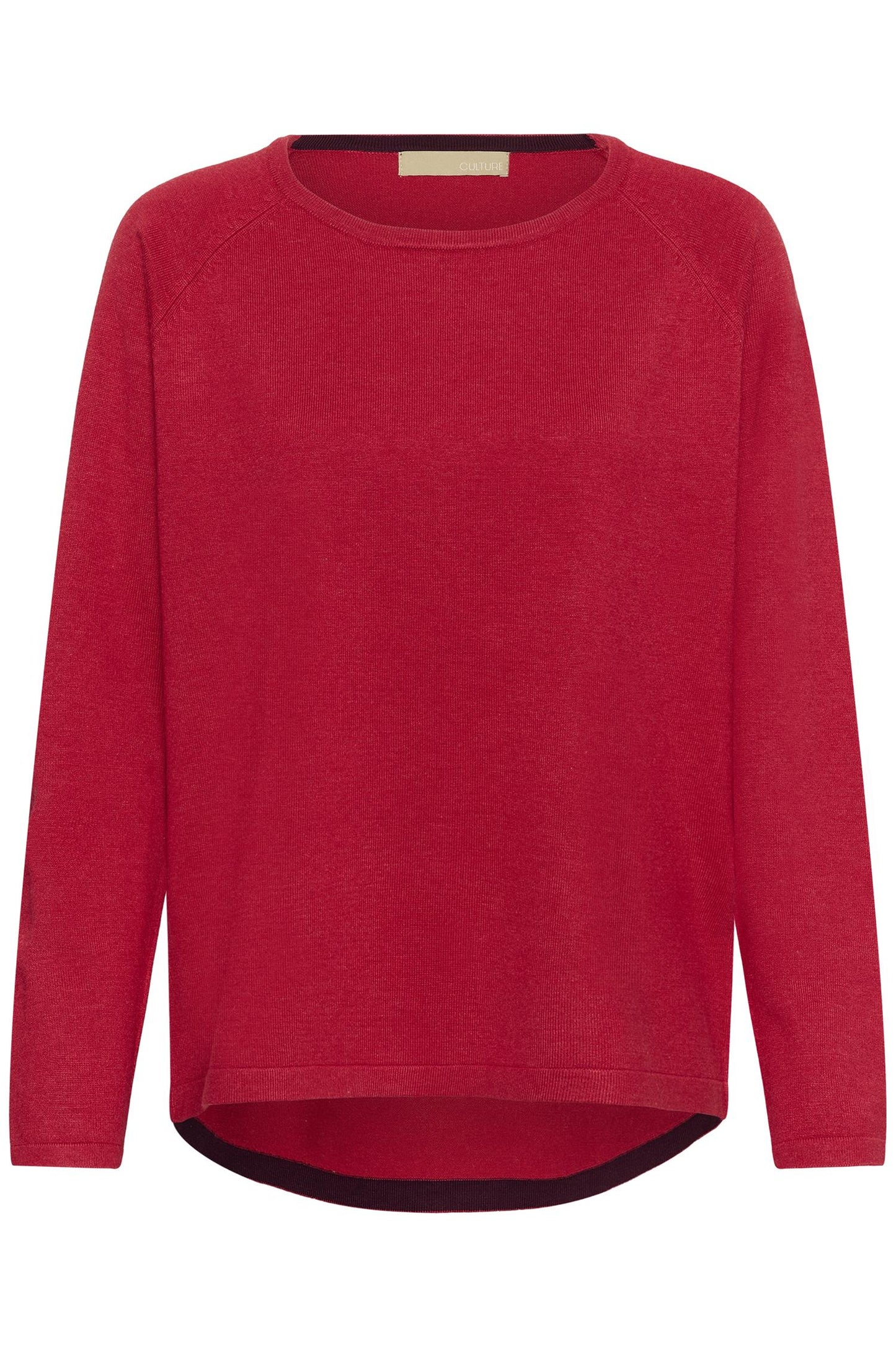 Culture AnneMarie Solid Jumper Chili Pepper