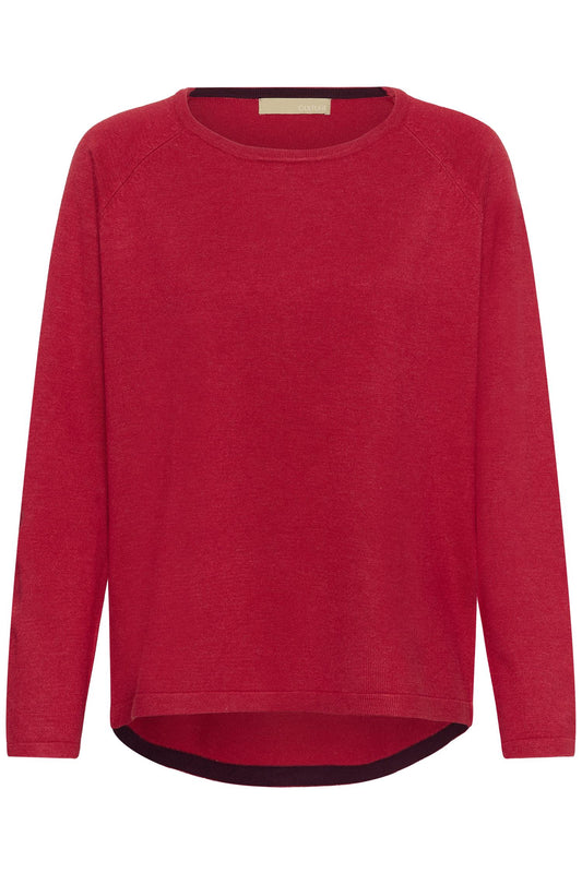 Culture AnneMarie Solid Jumper Chili Pepper