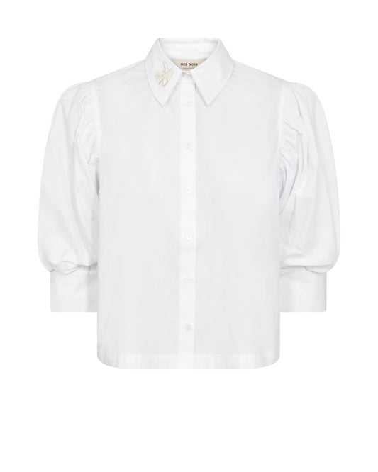 Mos Mosh Adjao Bernat Shirt White