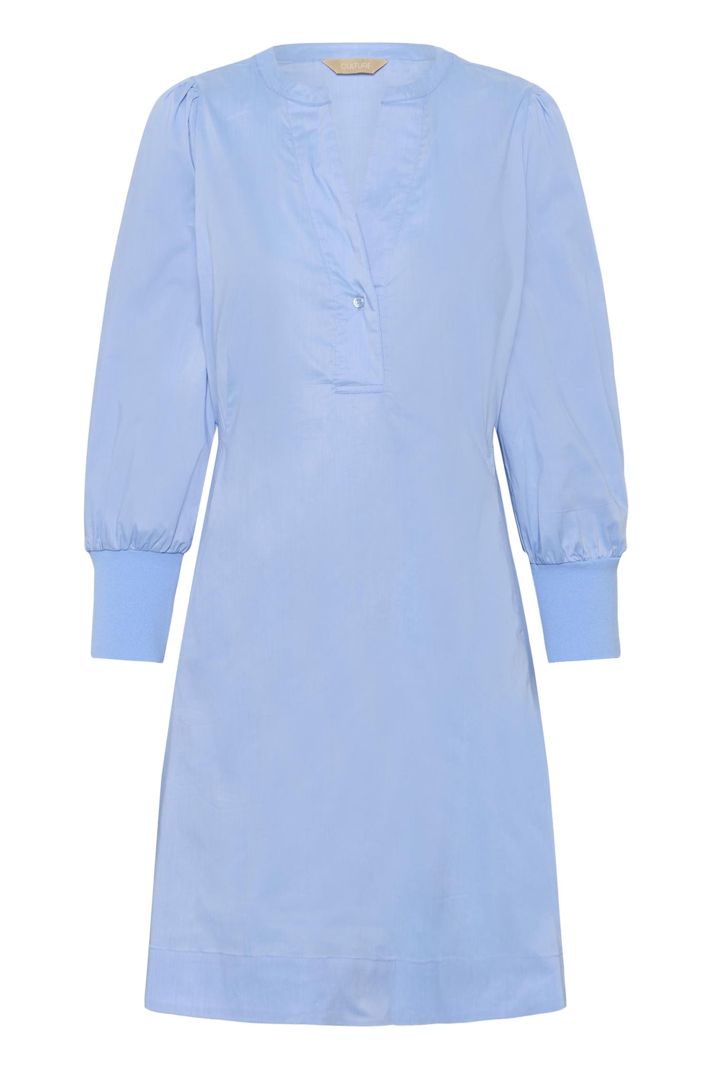 Culture Kiea Antoinett Rib Dress Forever Blue