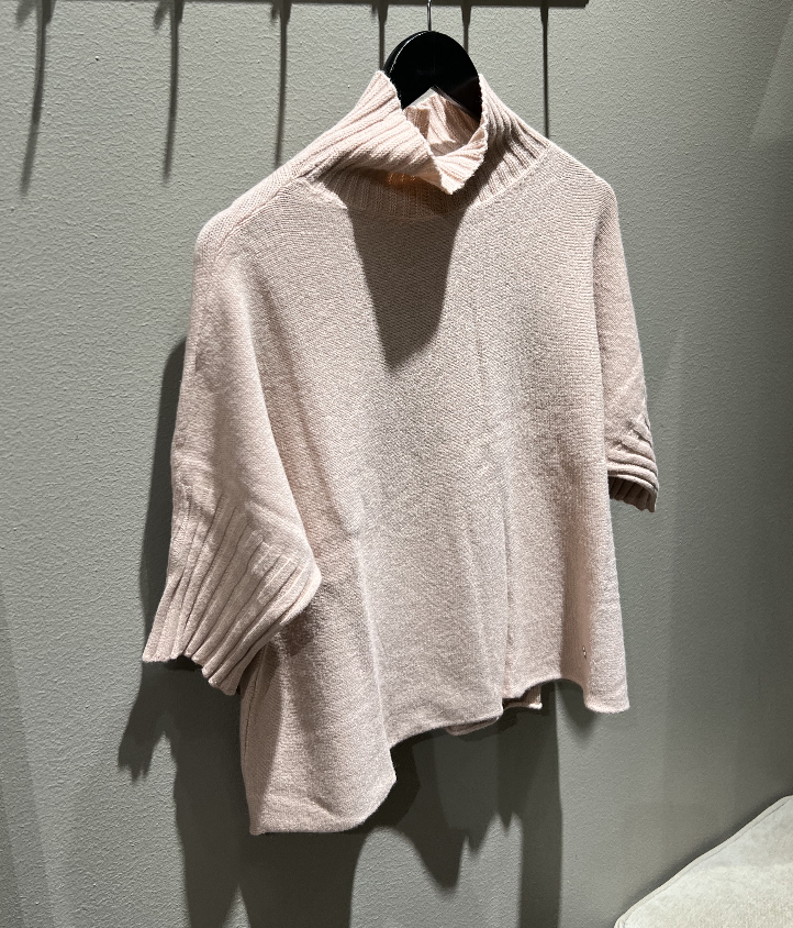 Please Turtleneck Sweat Rosa Chiaro