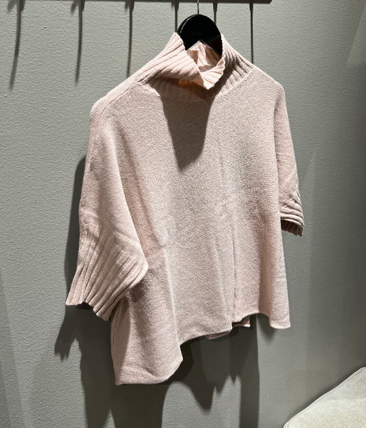 Please Turtleneck Sweat Rosa Chiaro