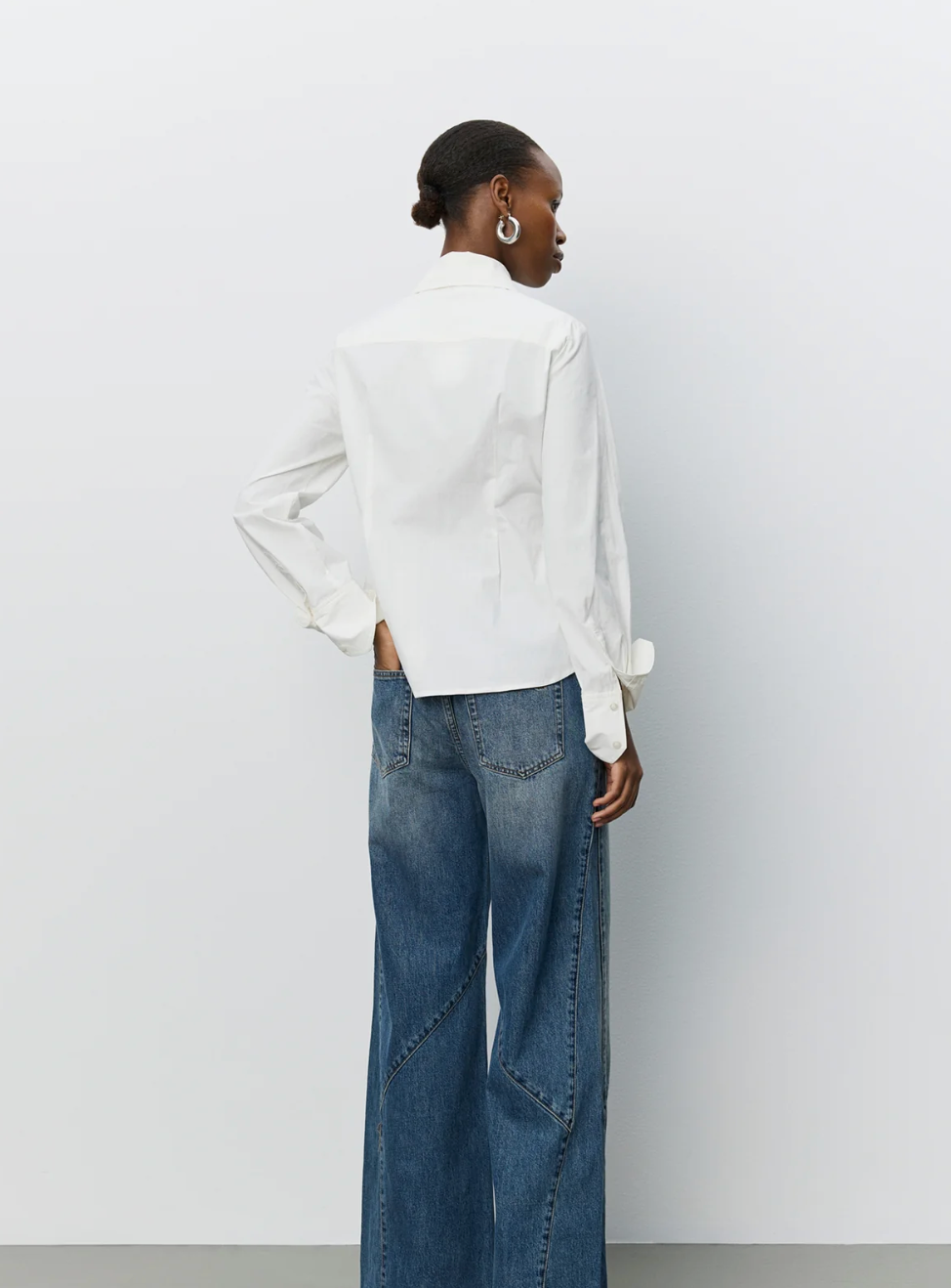 Sofie Schnoor Wildis Fitted Poplin Shirt Off White