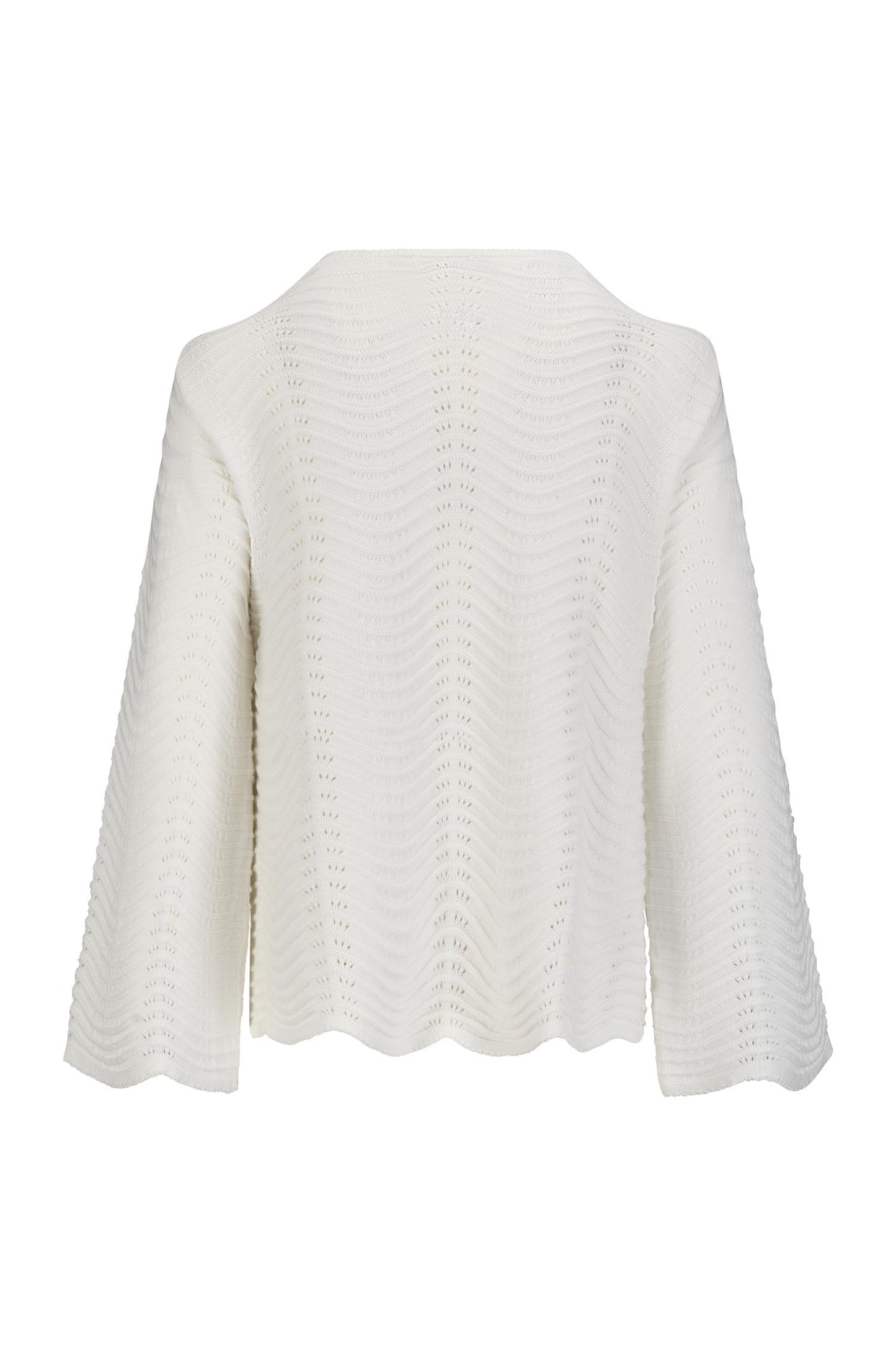 Katrin Uri The Wave Riviera Pullover White