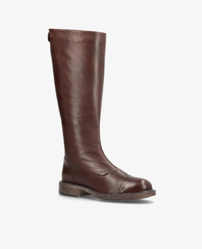 Shoedesign Copenhagen Dahlia Long Ebony Leather