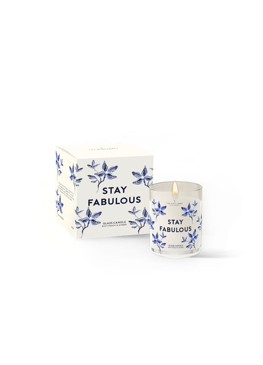 The Gift Label Scented Candle 200g Stay Fabulous