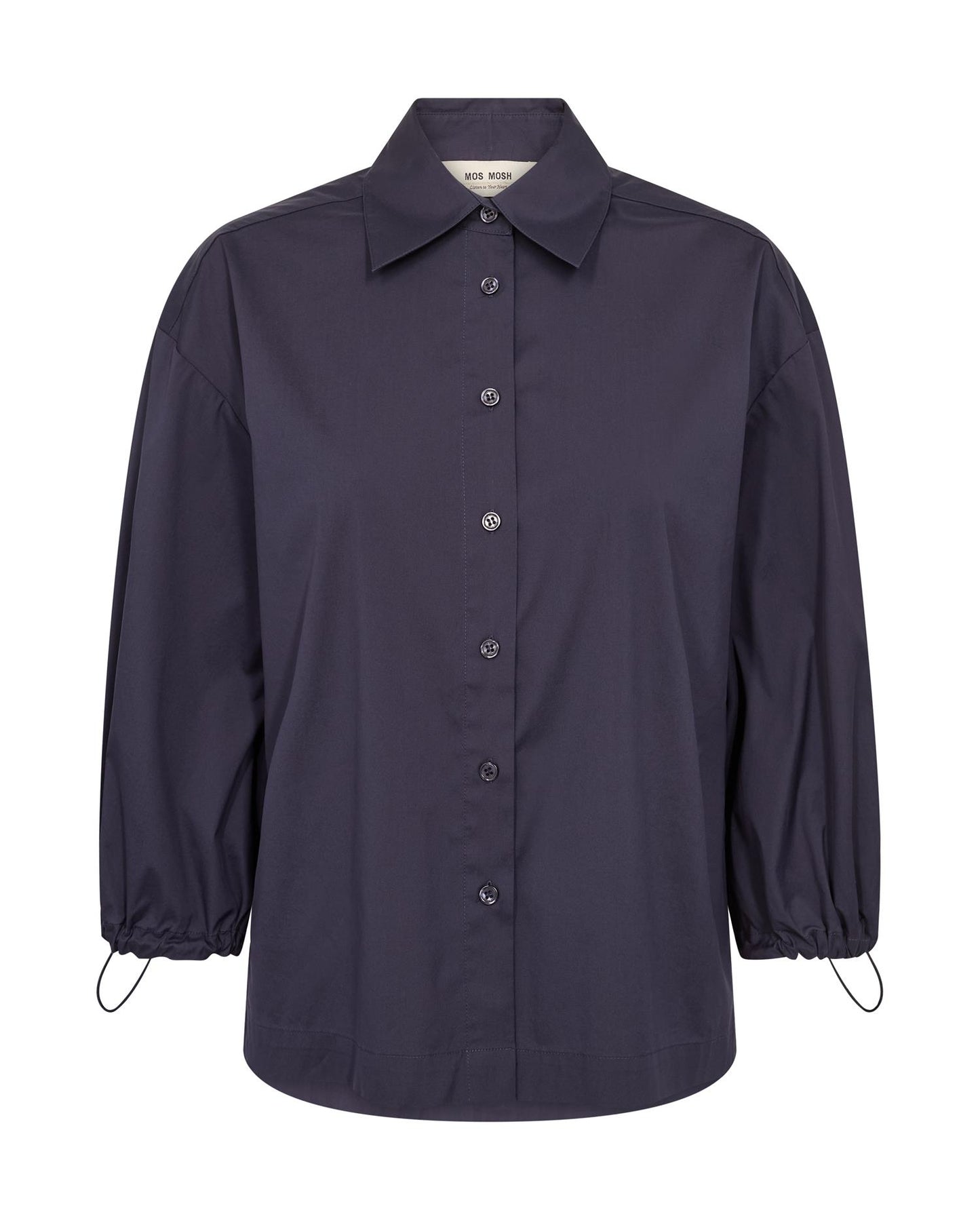 Mos Mosh Vinita 3/4 Shirt Salute Navy