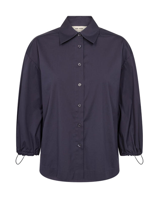 Mos Mosh Vinita 3/4 Shirt Salute Navy