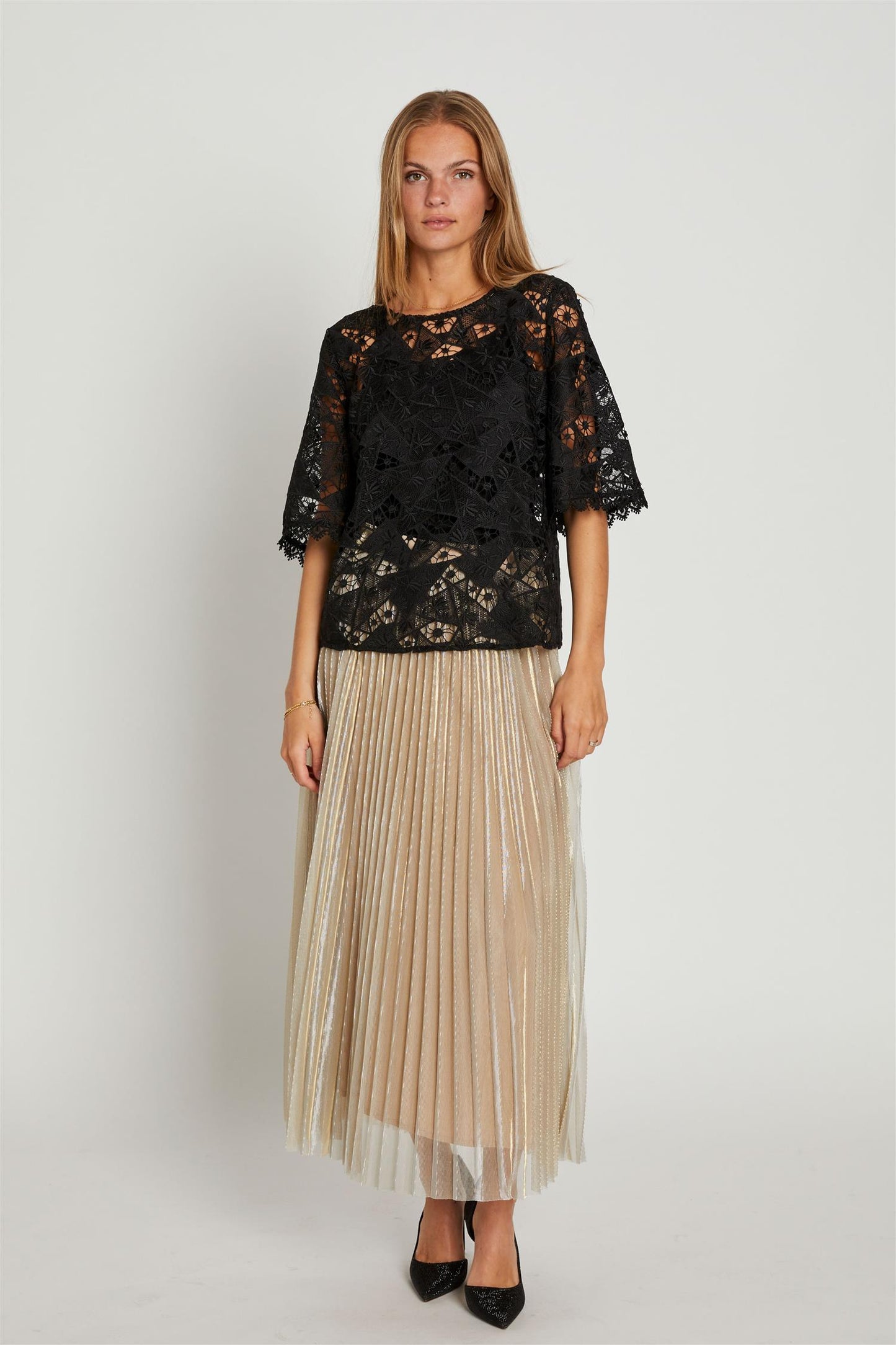 Rue de Femme Vita Skirt Gold