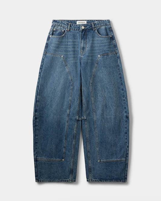 Sofie Schnoor Sofie Schnoor Sonja barrel shaped barrel jeans blå