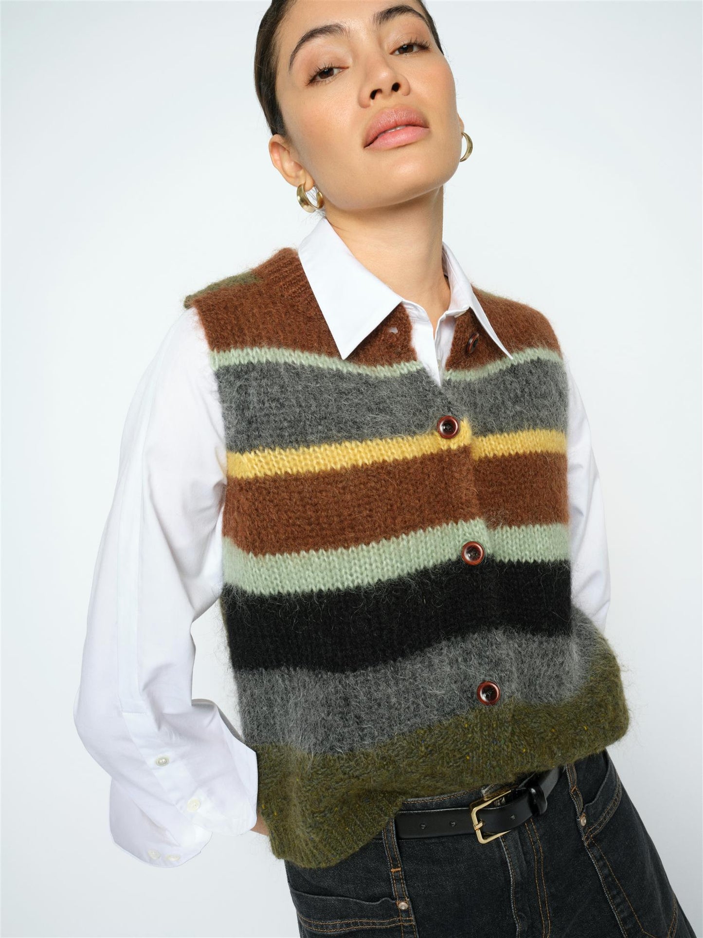 Mos Mosh Esti Knit Vest Rosin