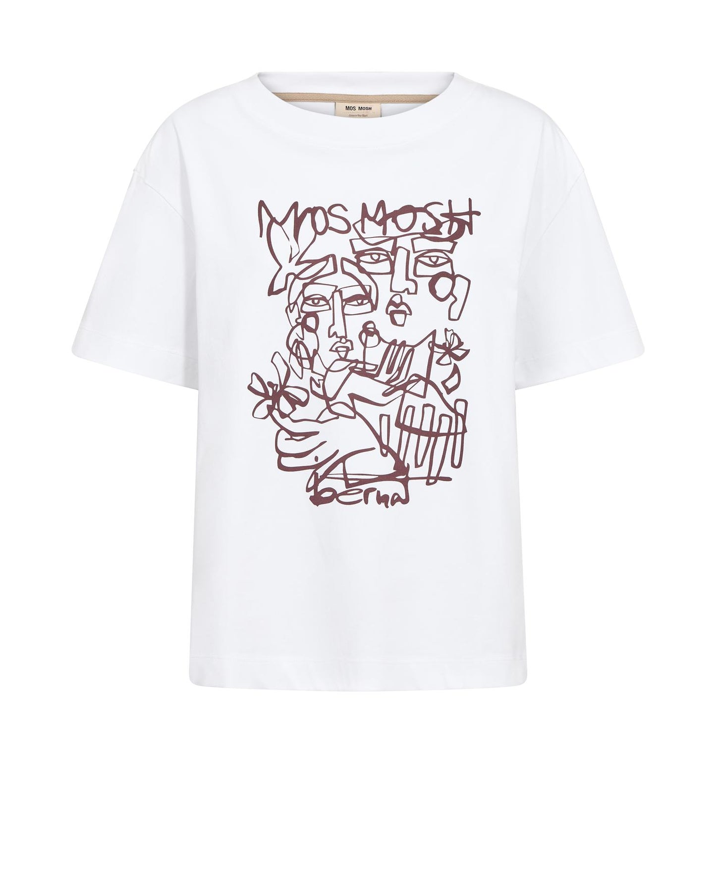 Mos Mosh Bernat SS Tee White
