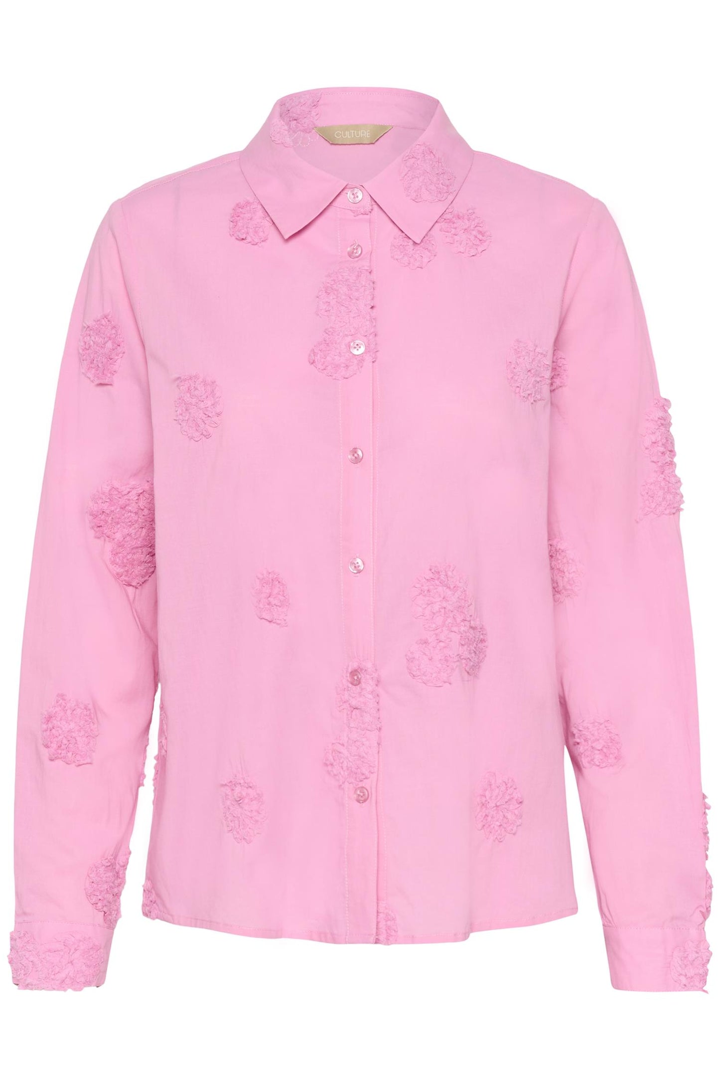 Culture Clover Shirt Spring Fuchsia Pink