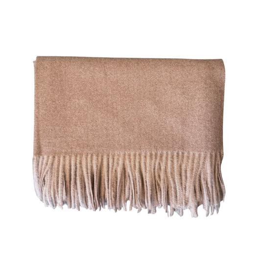 Noma Skjerf ull/cashmere Nutmeg