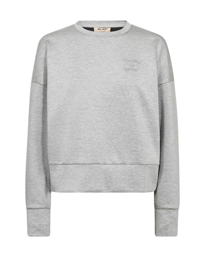 Mos Mosh Bernat LS Sweat Shirt Grey