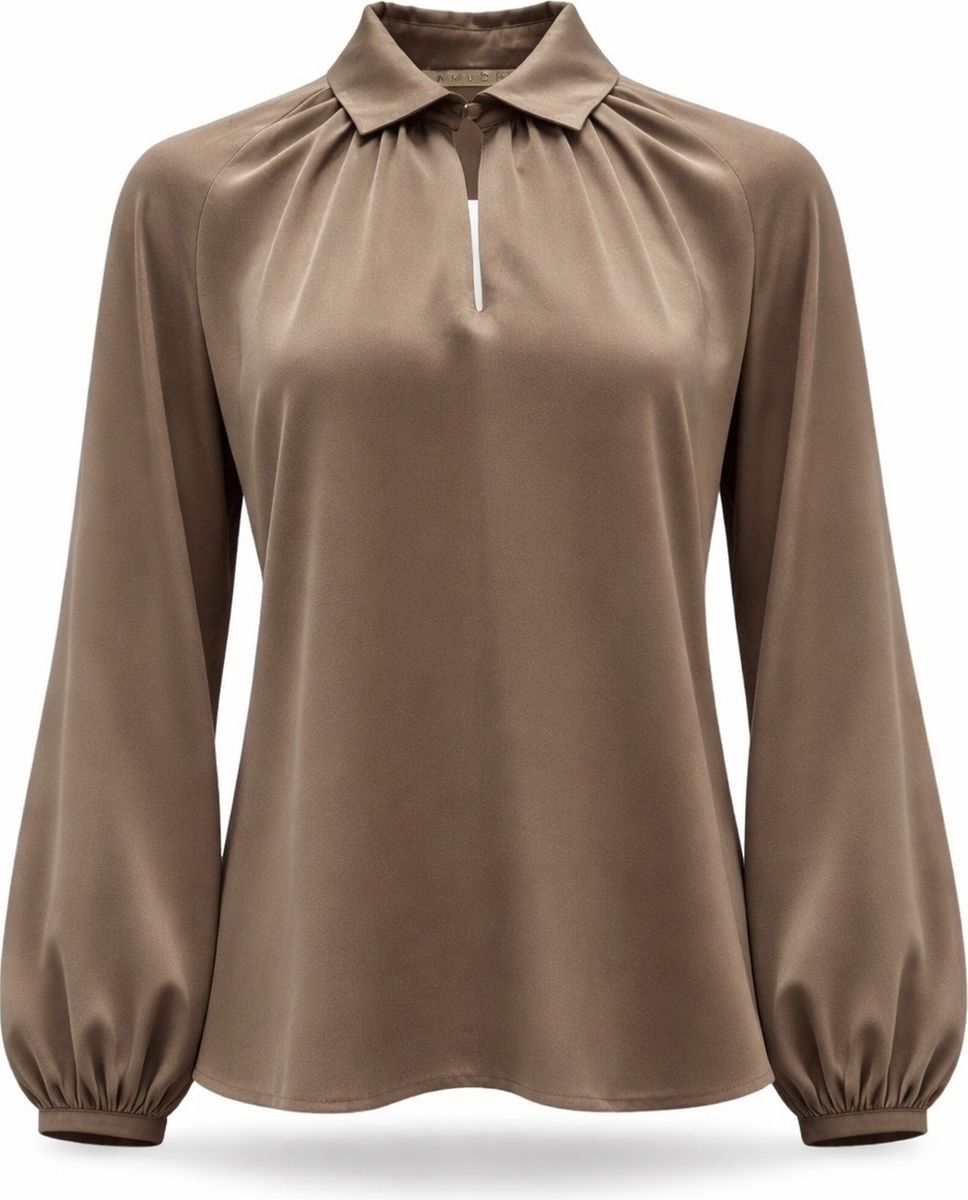 Amuse by Veslemøy Hilde Bluse Caramel