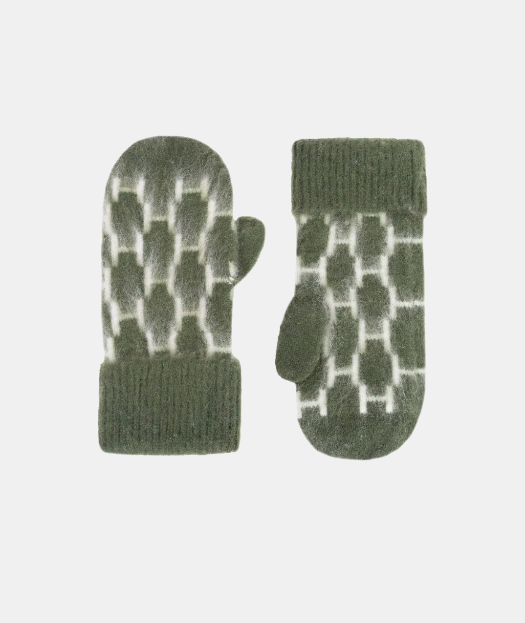 HÉST Gera Mittens Winter Moss