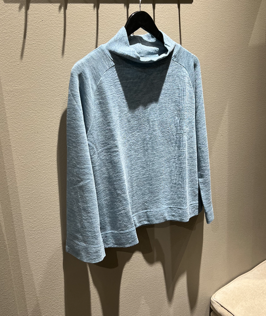 By Basics Top W/ Saddleback Artic Melange