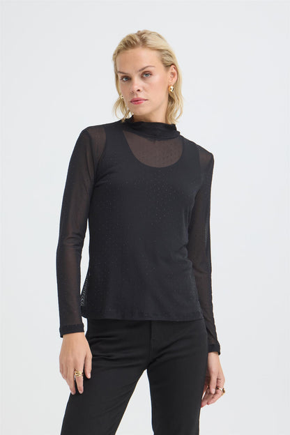 Pulz Fura LS T-shirt Black