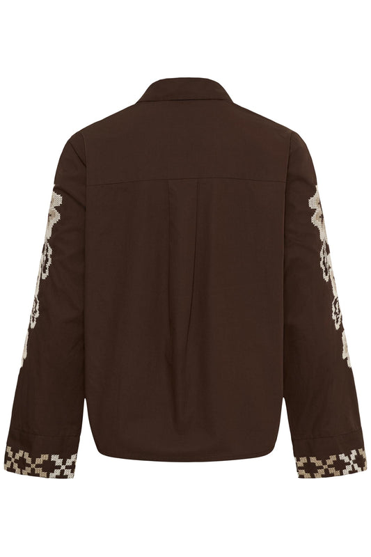 Culture Breezy Shirt Coffee Bean White