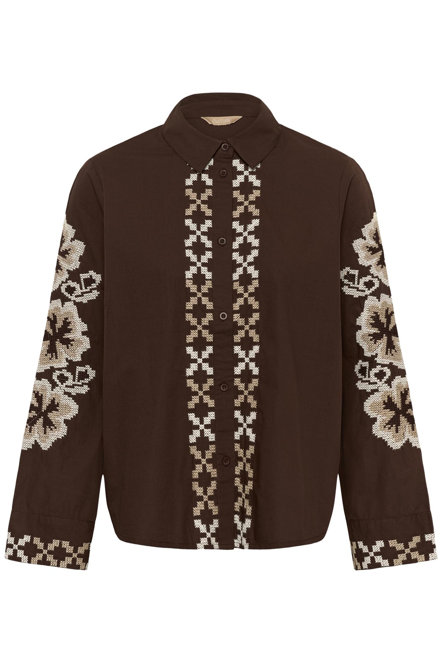 Culture Breezy Shirt Coffee Bean White