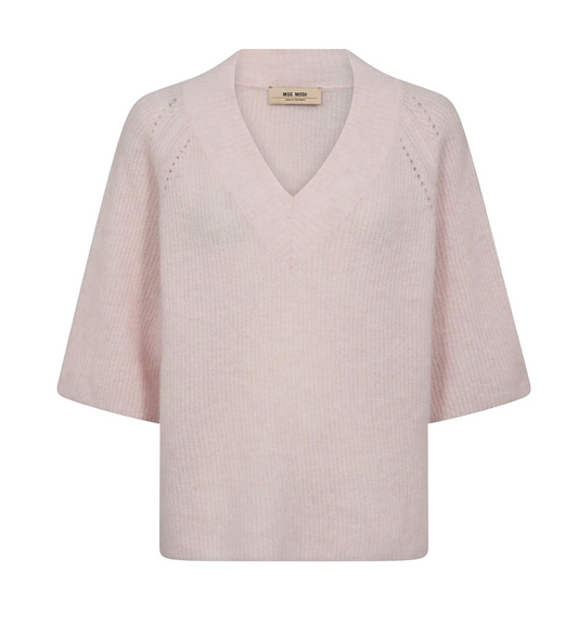 Mos Mosh Taci 3/4 V-Neck Knit Ballet Slipper