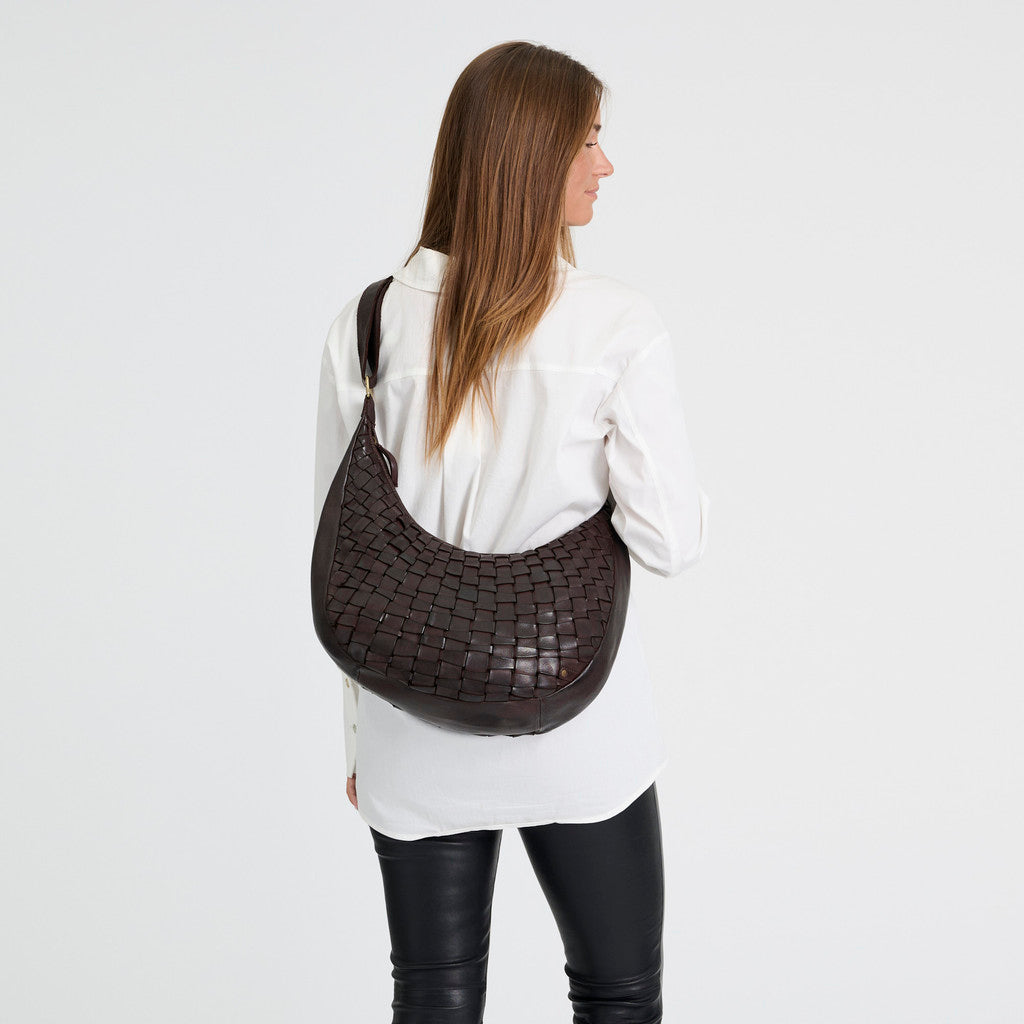 Depeche Warsaw Shoulderbag Dark Brown
