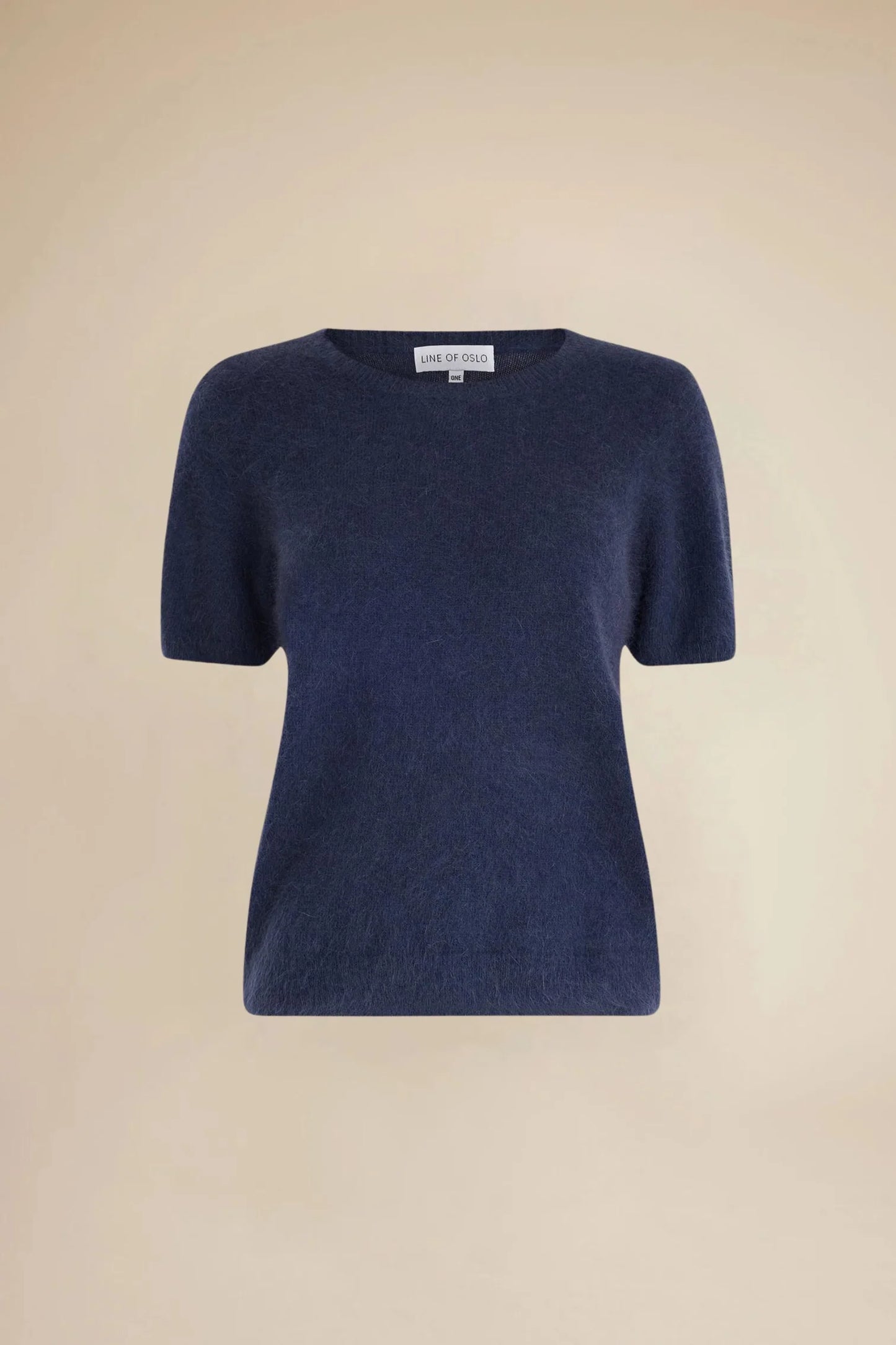 Line of Oslo Monroe 24 Knitted Tshirt Blue