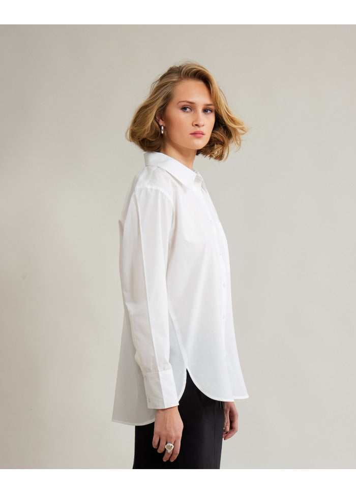 Tif Tiffy Ida Oversized Shirt White